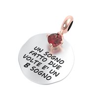 Charm Rerum Donna MUSA in Argento Granato 25155 - 25155